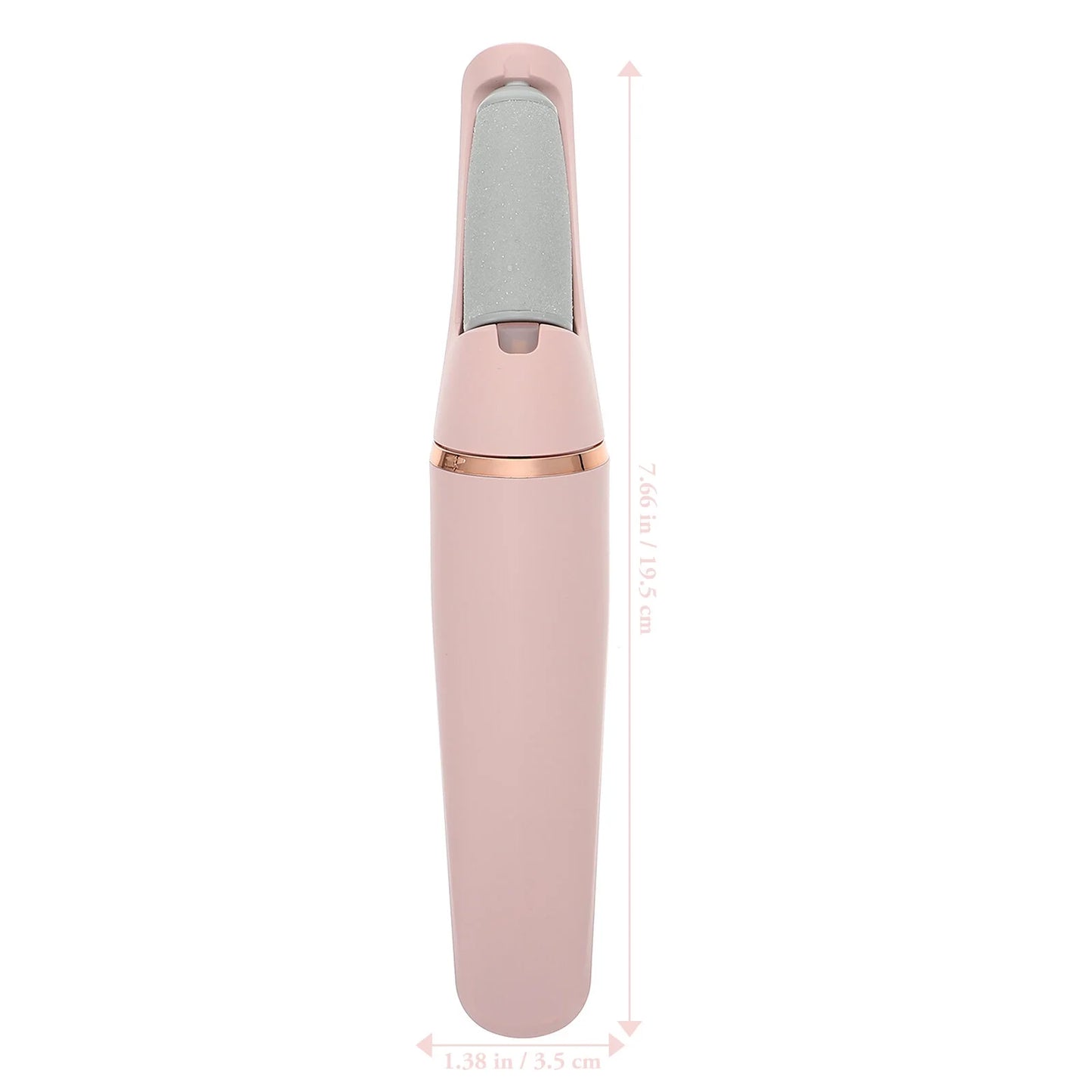 Pedicure Tool Electric Foot Scrubber Exfoliating Portable Files Feet Callus Remover Pink