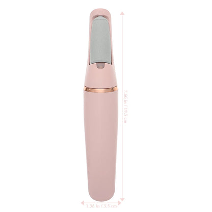Pedicure Tool Electric Foot Scrubber Exfoliating Portable Files Feet Callus Remover Pink