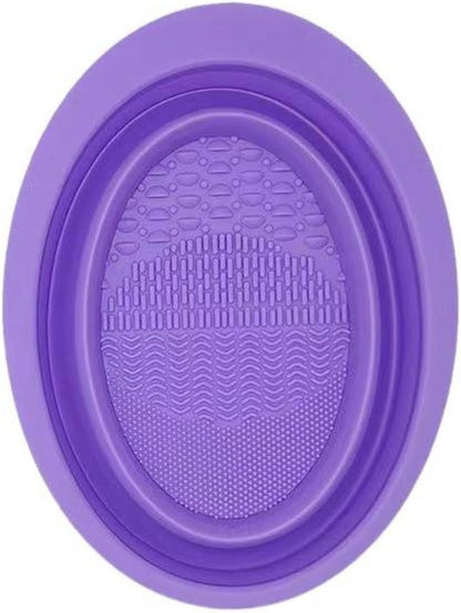 Makeup Brush Cleaning Pad Folding Beauty Tools Cleaning Brush Beauty Blender Powder Puff Cleaning